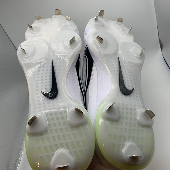 Nike Force Zoom Trout 8 Pro Metal Baseball Cleats Gray/White/Green Size 14 - Picture 13 of 15